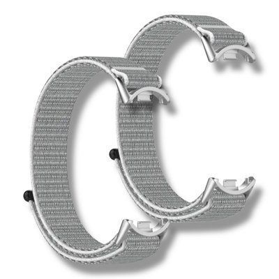 Ремешок 2шт CDK для Xiaomi Mi Smart Band 9 | Nylon Sport Loop (018018) (seashell) 022273-967 фото