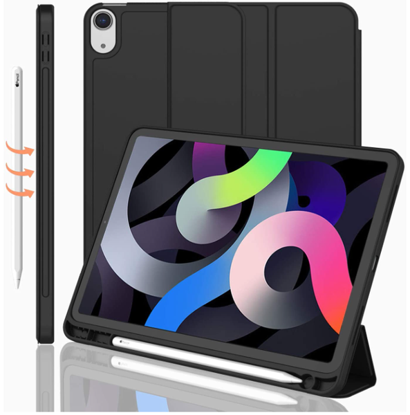 Чехол-книжка DK Эко-кожа силикон Smart Case Слот Стилус для Apple iPad Air 10.9" 5gen 2022 (015026) (black) 015026-998 фото