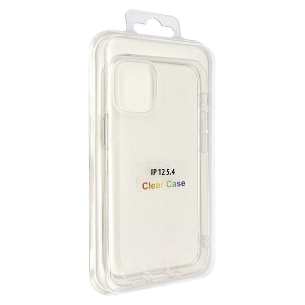 Чехол-накладка Silicone Molan Cano Jelly Glitter Clear Case для Apple iPhone 12 mini (clear) 010681-114 фото