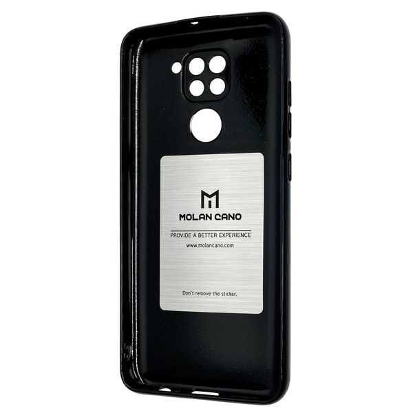 Чехол-накладка Silicone Molan Cano Jelly Case для Xiaomi Redmi Note 9 (black) 010388-076 фото