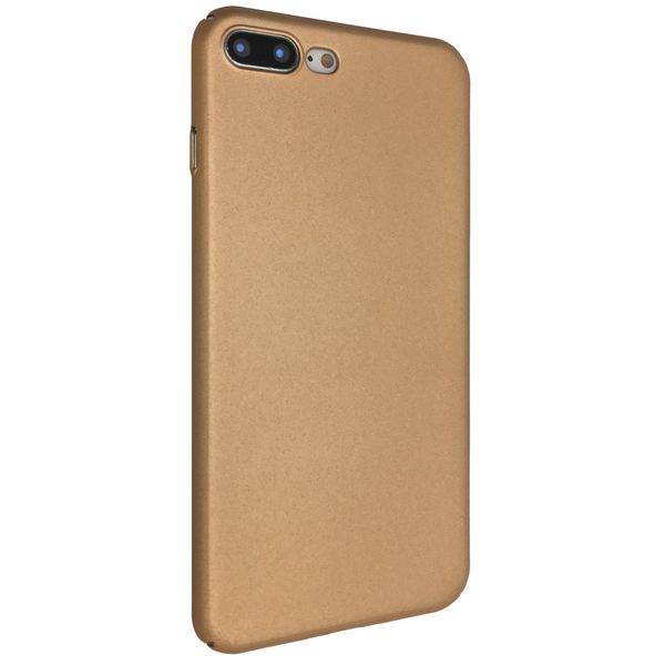 Чохол-накладка DK пластик софт-тач з прорізами для Apple iPhone 7 / 8 Plus (gold) 04725 фото