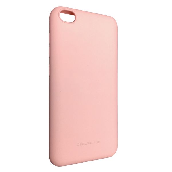 Чохол-накладка Silicone Hana Molan Cano для Xiaomi Redmi Go (light pink) 08418-742 фото