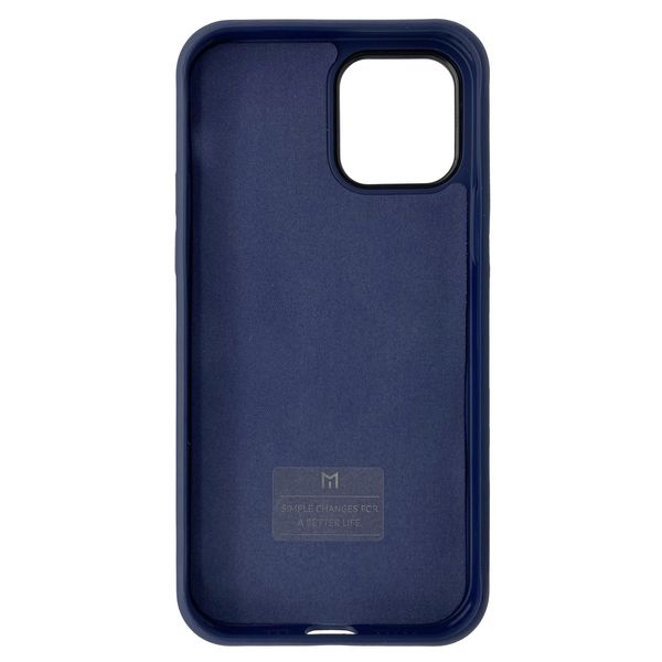 Чохол-накладка Silicone Molan Cano SF Jelly MAI XI для Apple iPhone 12 / 12 6.1 Pro" (dark blue) 012781-831 фото