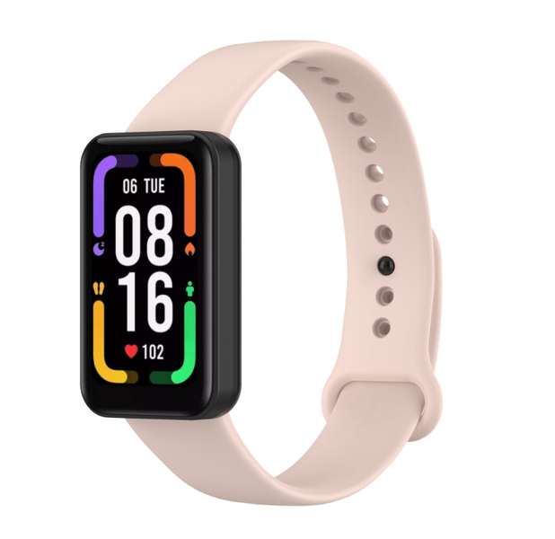 Ремінець DK Silicone Sport Band Classic для Xiaomi Redmart Band Pro (pink) 014418-373 фото