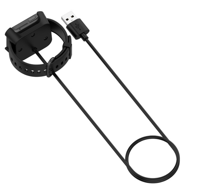 Зарядний пристрій USB-кабель для Xiaomi Redmi Watch / Mi Watch Lite (black) 011914-124 фото