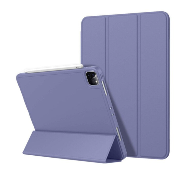 Чехол-книжка CDK Еко-кожа силікон Smart Case Слот Стілус для Apple iPad Air 10.9" 5gen 202 (011190) (lavender grey) 014808-032 фото