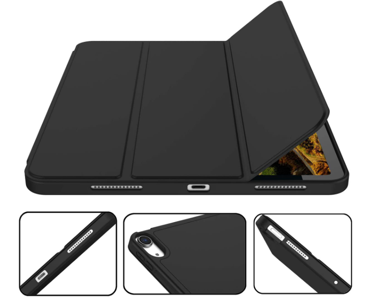 Чохол-книжка DK Екошкіра силікон Smart Case Слот Стілус для Apple iPad Air 10.9" 5gen 2022 (015026) (black) 015026-998 фото