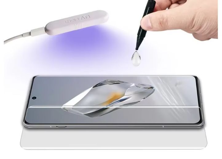 Защитное стекло CDK для OnePlus 12R / Ace 3 / Ace 3 Pro | UV Curved (014478) (clear) 018636-063 фото