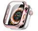 Чохол-накладка DK для Apple Watch 46mm (Series 10/11) | Пластик Soft-Touch Glass Full Cover (018479) (pink rose) 018479-328 фото 1