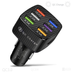 Автомобільний зарядний пристрій 6 USB Fast Car Charge QC3.0 75 W (BK-360) (black) 014507-115 фото 3