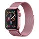 Ремінець CDK для Apple Watch 44 mm (Series 4 / 5 / 6 / SE1 / SE2) Метал Milanese Loop (05527) (pink rose) 018067-328 фото 1