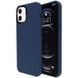 Чехол-накладка Silicone Molan Cano SF Jelly MIXXI для Apple iPhone 12 / 12 Pro (dark blue) 012781-831 фото 2