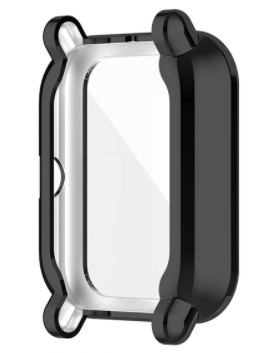 Чохол-накладка CDK Silicone Color Face Case для Xiaomi Amazfit GTS 2 mini (012417) (black) 012421-124 фото