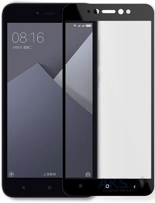 Захисне скло DK Full Cover для Xiaomi Redmi Note 5A Pro (black) 06402-722 фото