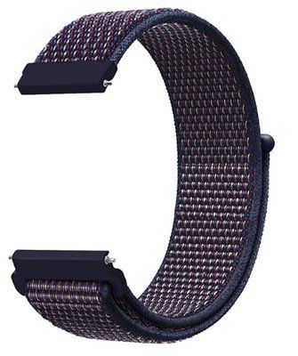 Ремінець CDK для Huawei Watch 4 | 20 mm Nylon Sport Loop (012415) (indigo) 019829-031 фото