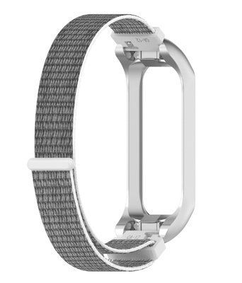 Ремінець-бампер DK для Samsung Galaxy Fit2 (R220) | Nylon Sport Loop (silver/seashell) 018160-099 фото