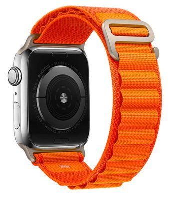 Ремешок CDK для Apple Watch 42mm (Series 10 / 11) | Polyester Alpine Loop (015173) (orange) 018165-123 фото