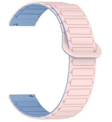 Ремінець CDK для Canyon Badian SW-68 | 20mm Silicone Shaped Magnetic Band (018822) (pink / lilac) 019055-108 фото
