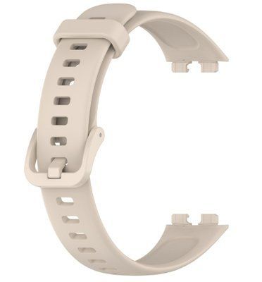 Ремінець CDK для Huawei Band 10 | Silicone Sport Band Classic (ivory) 020321-008 фото