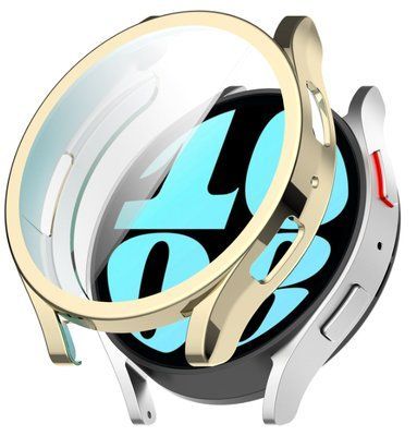 Чехол-накладка DK Silicone Face Case для Samsung Galaxy Watch6 (R930 / R935) 40mm (pale gold) 016445-071 фото