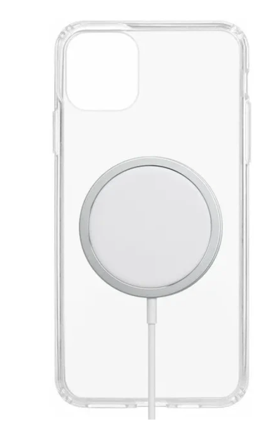 Чехол-накладка Силикон Composite Clear Case с MagSafe для Apple iPhone 12 / 12 Pro (clear) 011139-114 фото