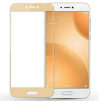 Захисне скло DK Full Cover для Xiaomi Mi 5c (gold) 05953-723 фото