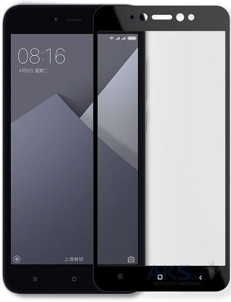 Защитное стекло DK Full Cover для Xiaomi Redmi Note 5A Pro (black) 06402-722 фото