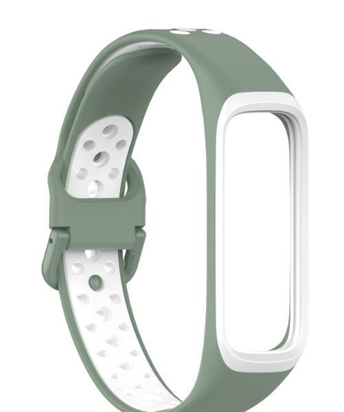 Ремінець DK Silicone Sport Band Nike для Samsung Galaxy Fit2 (R220) (light green/white) 016451-995 фото