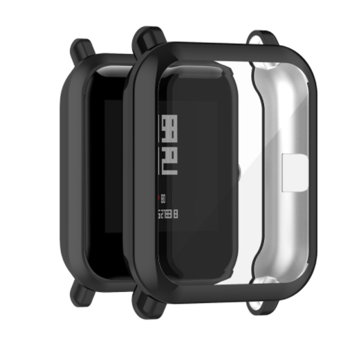 Чехол-накладка CDK Silicone Face Case для Xiaomi Amazfit GTS 2 mini (012417) (black) 012421-124 фото