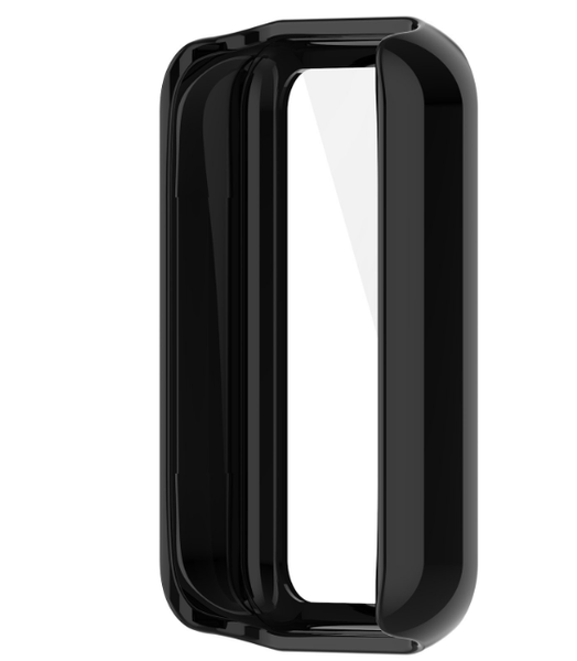 Чехол-накладка DK Пластик Gloss Glass Full Cover для Xiaomi Amazfit Band 7 (black) 015578-124 фото