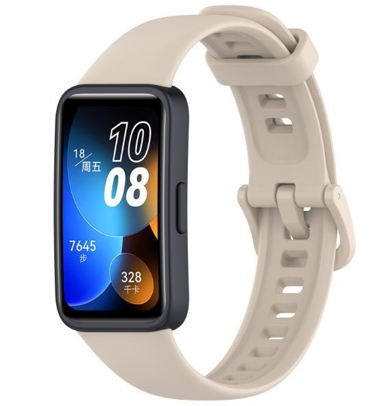 Ремінець CDK для Huawei Band 10 | Silicone Sport Band Classic (ivory) 020321-008 фото
