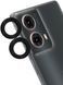 Защитное стекло 2шт CDK для Motorola Moto G85 | на камеру Lens Metal Ring Eagle Eye (022516) (black) 022628-062 фото 3