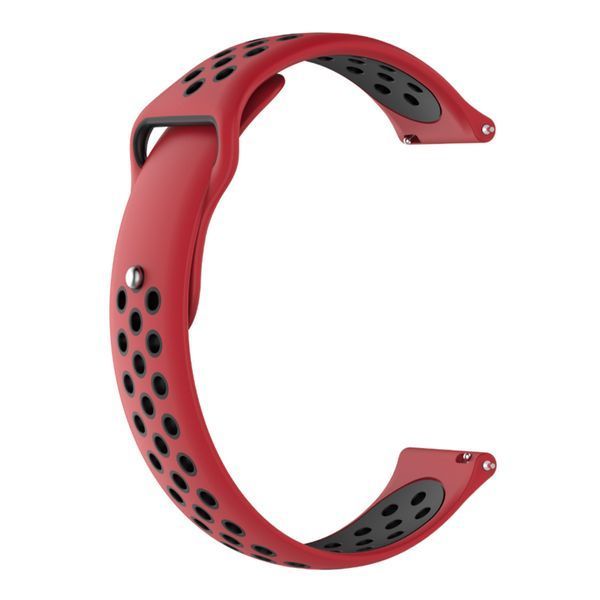 Ремешок CDK для Kospet Orb | 22mm Silicone Sport Band Nike (011907) (red / black) 022967-996 фото