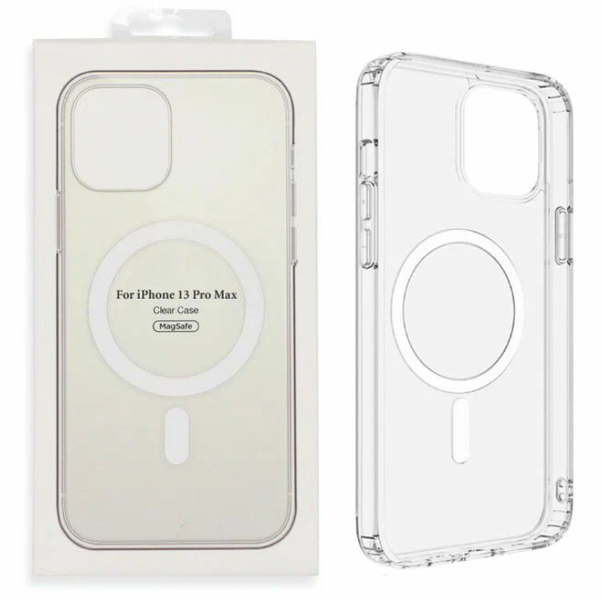 Чехол-накладка Силикон Composite Clear Case с MagSafe для Apple iPhone 13 Pro Max (clear) 015164-114 фото