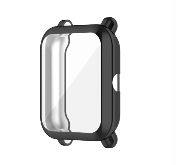 Чохол-накладка CDK Silicone Color Face Case для Xiaomi Amazfit GTS 2 mini (012417) (black) 012421-124 фото