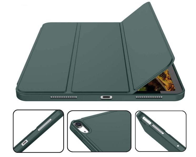 Чехол-книжка CDK для Apple iPad Air 11" M2 2024 | Эко-кожа силикон Smart Case Слот Стилус (015026) (green) 017805-033 фото