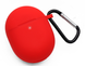 Чехол-накладка DK Silicone Candy Friendly с карабином для Google Pixel Buds Pro (red) 016455-074 фото 2