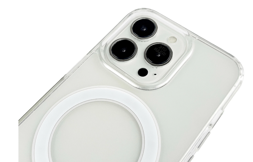 Чехол-накладка Силикон Composite Clear Case с MagSafe для Apple iPhone 13 Pro Max (clear) 015164-114 фото