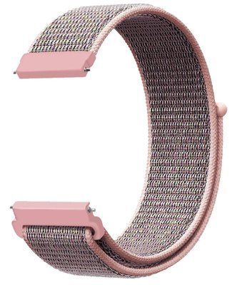 Ремінець CDK для Huawei Watch 2 Classic | 22mm Nylon Sport Loop (012416) (pink sand) 019277-158 фото