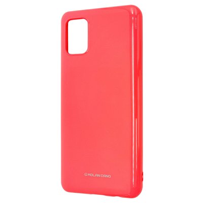 Чехол-накладка Silicone Molan Cano Jelly Case для Samsung A31 / A315 (2020) (pink) 010538-106 фото