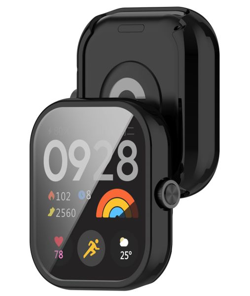 Чехол-накладка DK Silicone Face Case для Xiaomi Redmi Watch 4 (black) 017524-124 фото