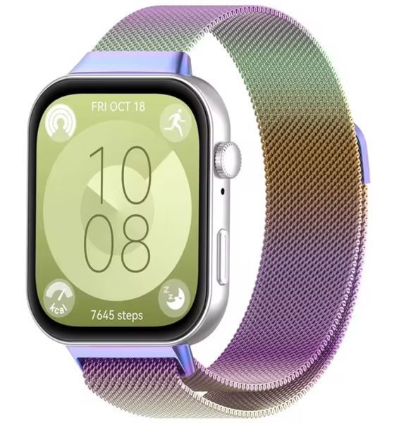 Ремінець CDK для Huawei Watch Fit 4 | Metal Milanese Loop Magnetic (017793) (chameleon) 020991-329 фото