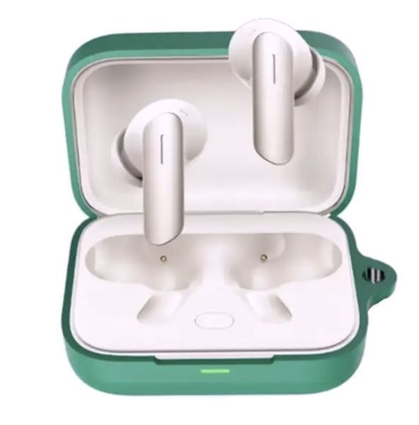 Чехол-накладка CDK для Realme Buds Air 7 Pro | Silicone Candy Friendly с карабином (021644) (green) 021823-071 фото