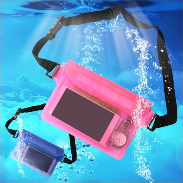 Сумка DK Silicone Water Belt Bag 220 x 230mm (pink light) 08952-742 фото