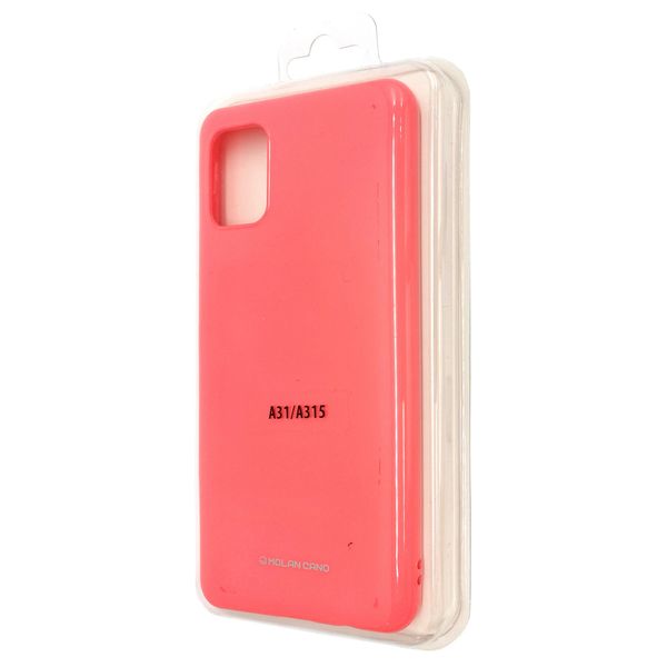 Чехол-накладка Silicone Molan Cano Jelly Case для Samsung A31 / A315 (2020) (pink) 010538-106 фото