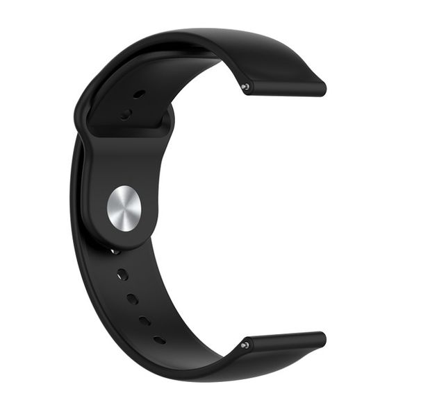 Ремешок CDK Silicone Sport Band 20mm для Samsung Galaxy Watch FE (R861) 40mm (011908) (black) 017775-124 фото