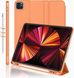 Чехол-книжка CDK кожа силикон Smart Cover Слот Стилус для Apple iPad Pro 12.9" 6gen 2022 (011191) (orange) 014973-058 фото 5