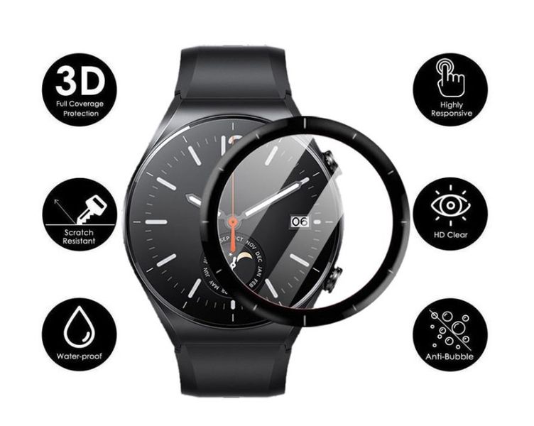 Захисна плівка DK Composite Film box для Xiaomi Watch S1 (black) 014221-062 фото