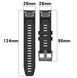 Ремінець 2шт CDK для Garmin Instinct 3 50mm | 26mm Silicone Sport Band Classic (015187) (black) 020971-124 фото 3