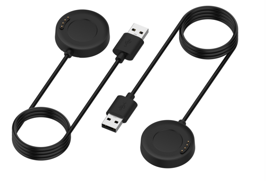 Зарядний пристрій DK кабель (1m) USB для Xiaomi Amazfit 3 Stratos (A1928) (black) 014450-124 фото